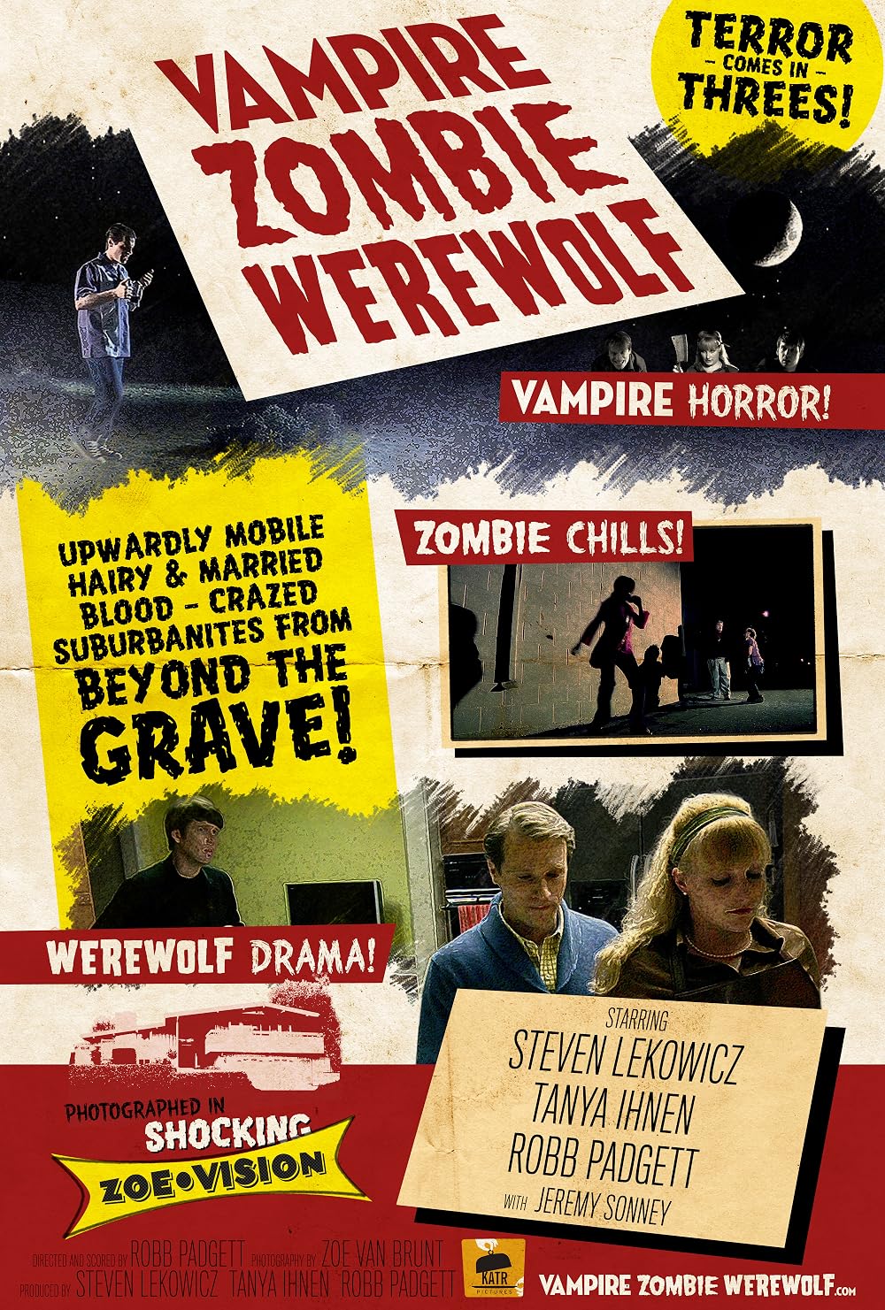 Vampire Zombie Werewolf poster